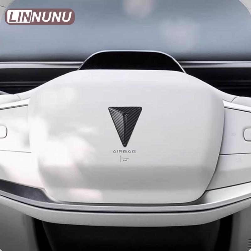 Linnunu Fit for Deepal S07 L07 Sl03 Car Personalized Emblem Front Logo Steering Wheel Emblem Front and Rear Emblem Decorative Accessories Exquisite St