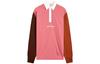Originals Polo Shirts Women's Pink Polo Collar Moderate Straight Fit H33328