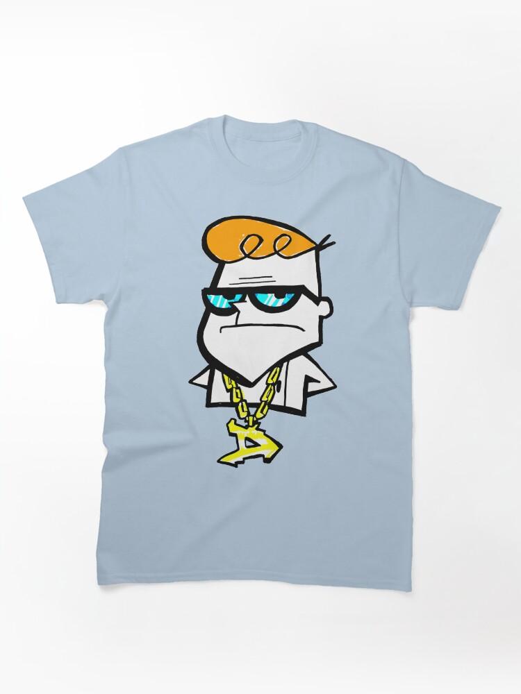 Dexter's Laboratory Dexter from Dexter's Laboratory? wearing a hip hop Gold Chain Classic T-Shirt