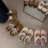 2025 Ladies Shoes Women's Flats Sweet Daily Flats Women Round Toe String Bead Lace Soft Bottom Shoes Women Zapatos