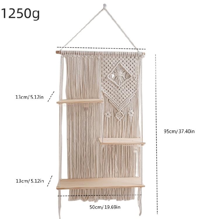 Handmade Storage Rack Wall Mounted Wall Shelf Wall Hangings for Farmhouses Home