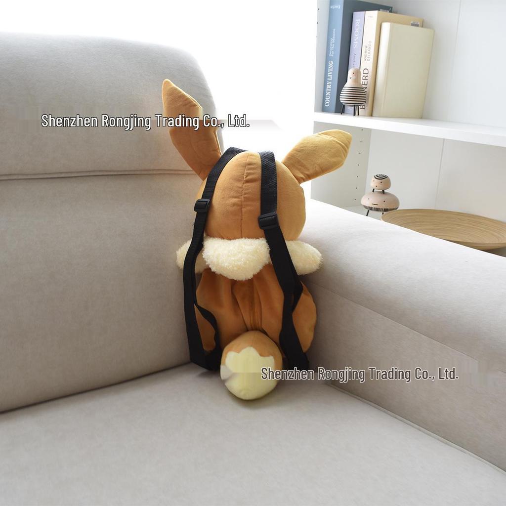 Large Cute Cartoon Pokemon Backpack: Gengar, Mimikyu, Charizard Plush Doll