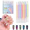 12-color Ultra-fine Nail Pen  Painting Drawstring Pen  Dotting Needle Pen  DIY Hand-drawn Outlining Pen 30ML