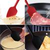 Set of 3 Small Spatulas Heat Resistant Rubber Kitchen Utensils Spatulas Functional Baking Scrapers for Cooking Baking