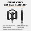 Mountain Bike Ultra-Light Carbon Fibre Flat Pedals Downhill Non-Slip Design Bearing System Bicycle Pedals Bike Lightweight Pedal