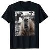 Lustige Capybara Halloween T-Shirts für Männer und Frauen, reine Baumwolle, Humor, Streetwear, T-Shirt, Kurzarm, Unisex, Lockere Kleidung