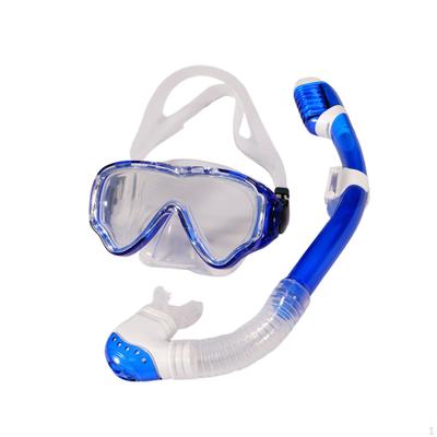 Children Dry Top Snorkel Set Water Sports Anti Fog Professional Swim Goggles
