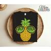Aloha Beaches Pineapple Sunglasses Funny T Shirt Hawaii Summer Beach Vacation Surfer Outfit Hawaiian GifT Vintage Washed