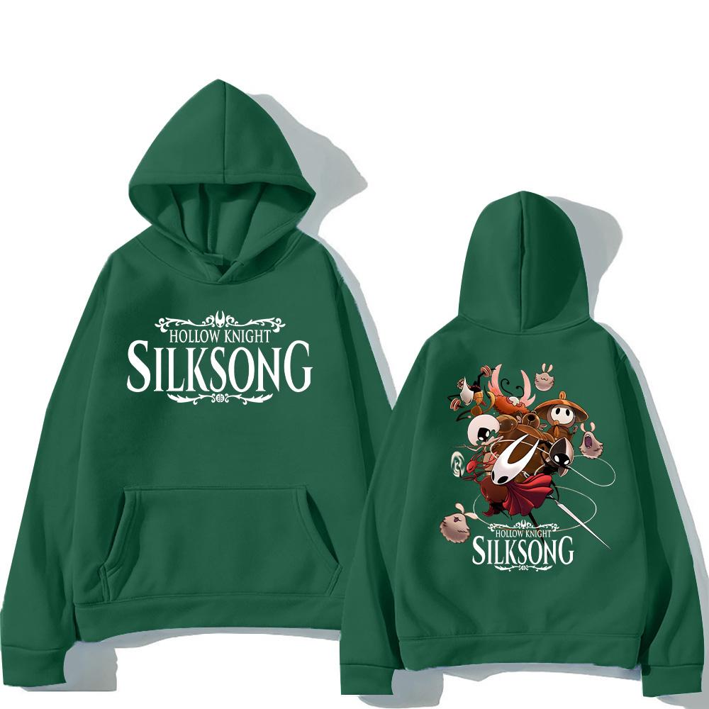 Hollow Knight Silksong Hot Game Hoodies Long Sleeve Fashion Casual Pullovers High Street Women Men Sweatshirt Fashion Streetwear