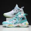 Unisex High-Top Basketball Shoes Indoor Court Training Winter Mesh Upper Fashion Sport Sneakers