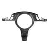 For Porsche Cayenne 2011-2017 Panamera 2010-2016 ABS Carbon Fiber Grain Car Accessories Steering Wheel Panel Frame Cover Trim