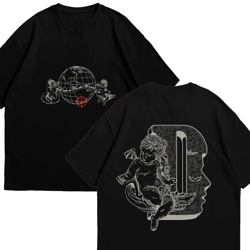 

2025 Men Duki Cotton Hiphop T-shirt Casual Printed Unsiex Music Concert Short Sleeve T-shirt Women Casual Designer Top for Fan 4XL