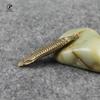 New Fashion Pure Copper Ancient Chinese Sword Fish Figurines Car Keychains Pendants Home Decorations Handmade Animal Fish Crafts