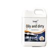 Oil Stain Remover: Liquid Degreaser for Range Hood Edges and Cured Oil Scale Maintenance