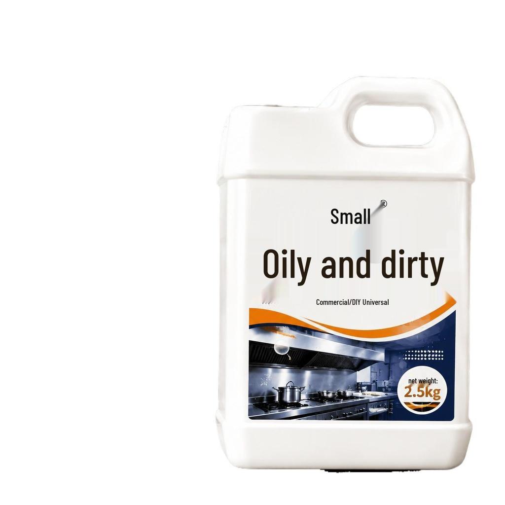 Oil Stain Remover: Liquid Degreaser for Range Hood Edges and Cured Oil Scale Maintenance