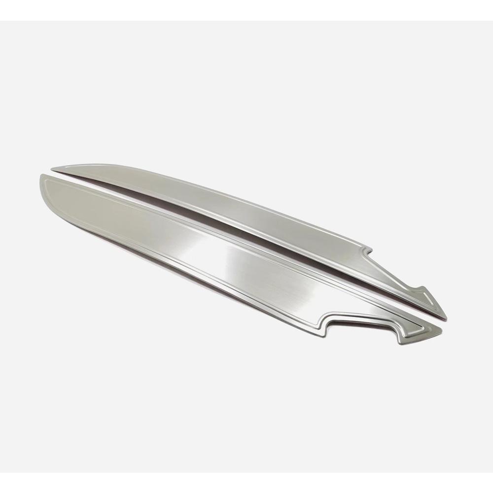 Stainless Steel Car Inner Door Anti-Kick Board Panel Cover Accessories Decoration Stickers For Toyota Sienna