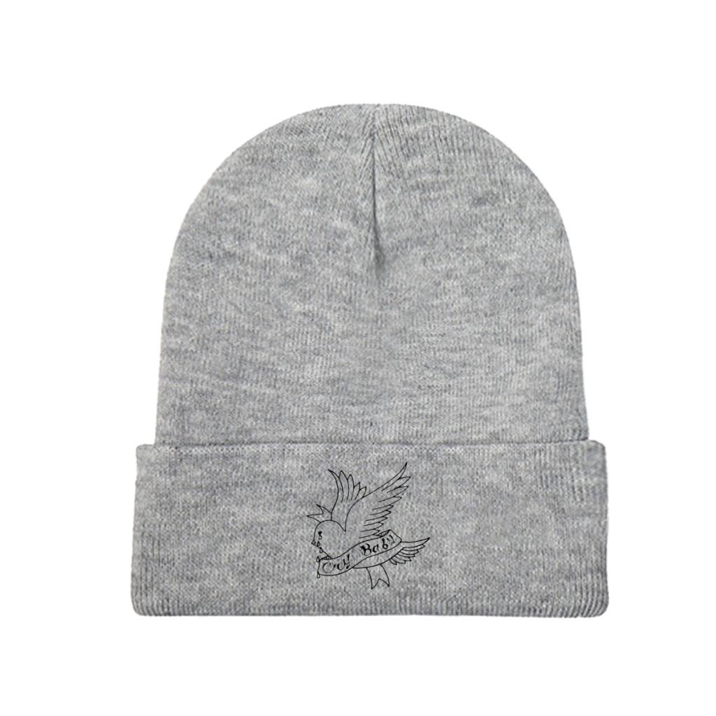 Rip Lil Peep Cry Baby Strickmütze Damen Unisex Beanie Herbst Winter Hüte Warme Mützen