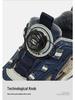 HOBIBEAR Plus Velvet Winter Kids' Sports Shoes - Warm Dad-Inspired Casual Running Shoes