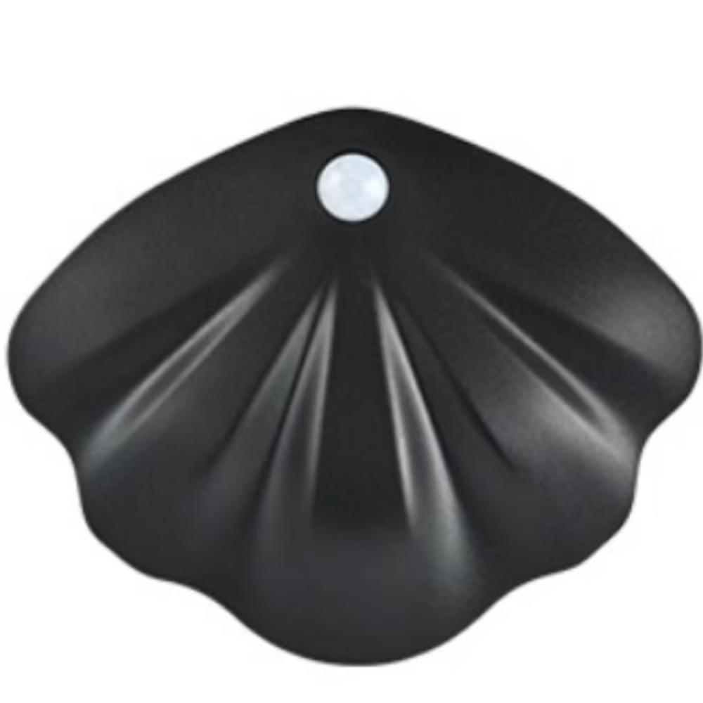 Three Colors Shell Shape Lamp USB Charging Wireless Sensor Wall Lamp  Room Decoration