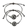 Couples Bracelet for Women Lover Luminous Sun Moon Rope Charm Friendship Girlfriend Party 2 PCS/Set Jewelry Gift