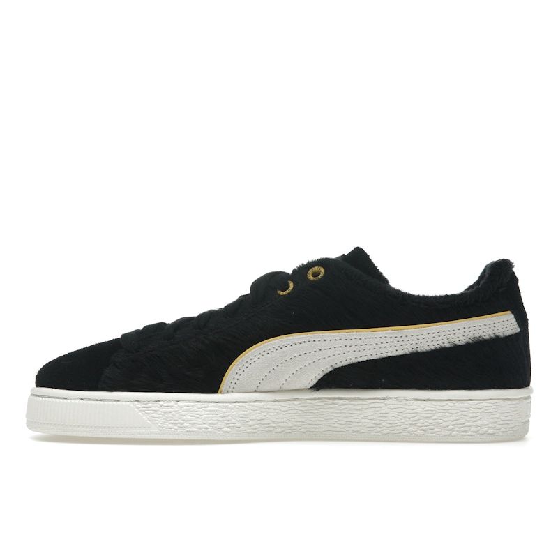 Puma Felix the Cat x Suede 105th Anniversary Unisex Sneakers Black Pelé-Yellow 398798-01