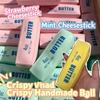 Baston de unt Squishy Mingiuță Anti Stres Jucărie Fidget Jucărie Crocantă de Strâns Blocuri Rotunde Umplute ASMR Eliberare Anti Stres Mână Relaxare Jucărie Cadou