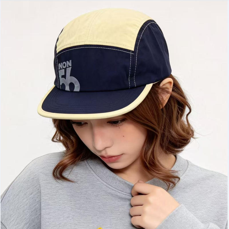 Summer Color-Block Quick-Dry Baseball Cap, Fashionable Running Cap, Outdoor Sports Cap, Breathable Lightweight Sun Hat