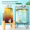 Xiyao 8L Glass Beverage Dispenser with Stand