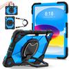 Handle Grip Case Universal For iPad 2025 (A16) 11th 10.9 2022 10th Gen A3355 A3356 A2757 A2777 A2696 Rotating Stand Cover Strap