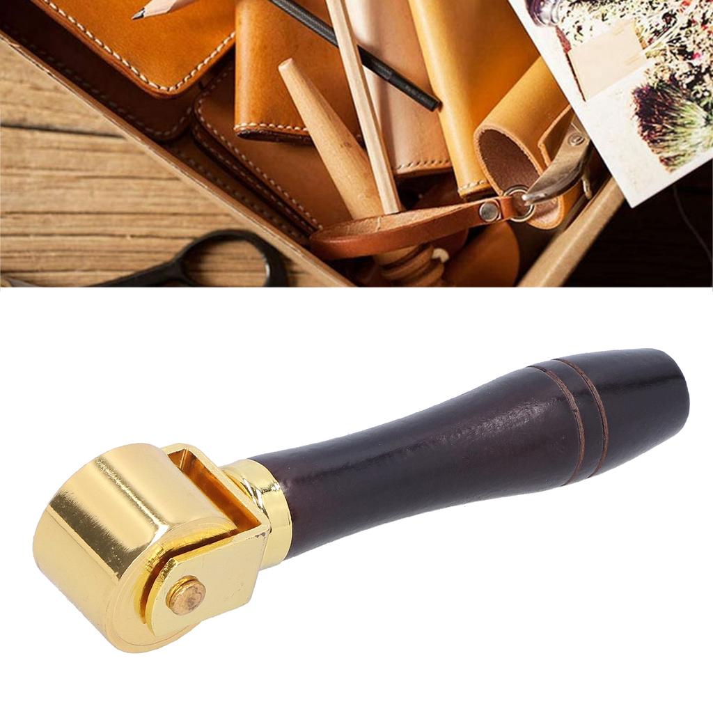 Leather Press Edge Roller Leather Rolling Wheel Laminating Roller DIY Accessories ToolS