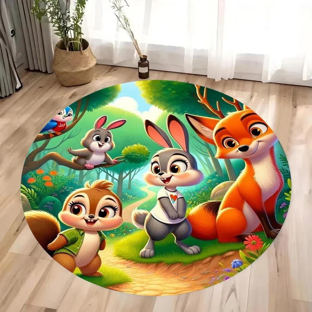 Der König der Löwen Runder Wohnzimmer Schlafzimmer Tisch und Stuhl Sofa Dekorteppich und Teppich Spielmatte