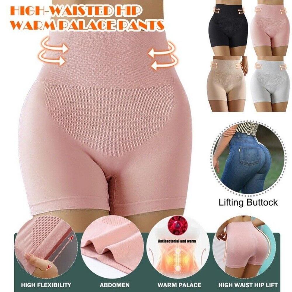 Anti Chafing Women Safety Shorts Cotton Boxer Briefs Sport Safety Short Pants  Waist Trainer