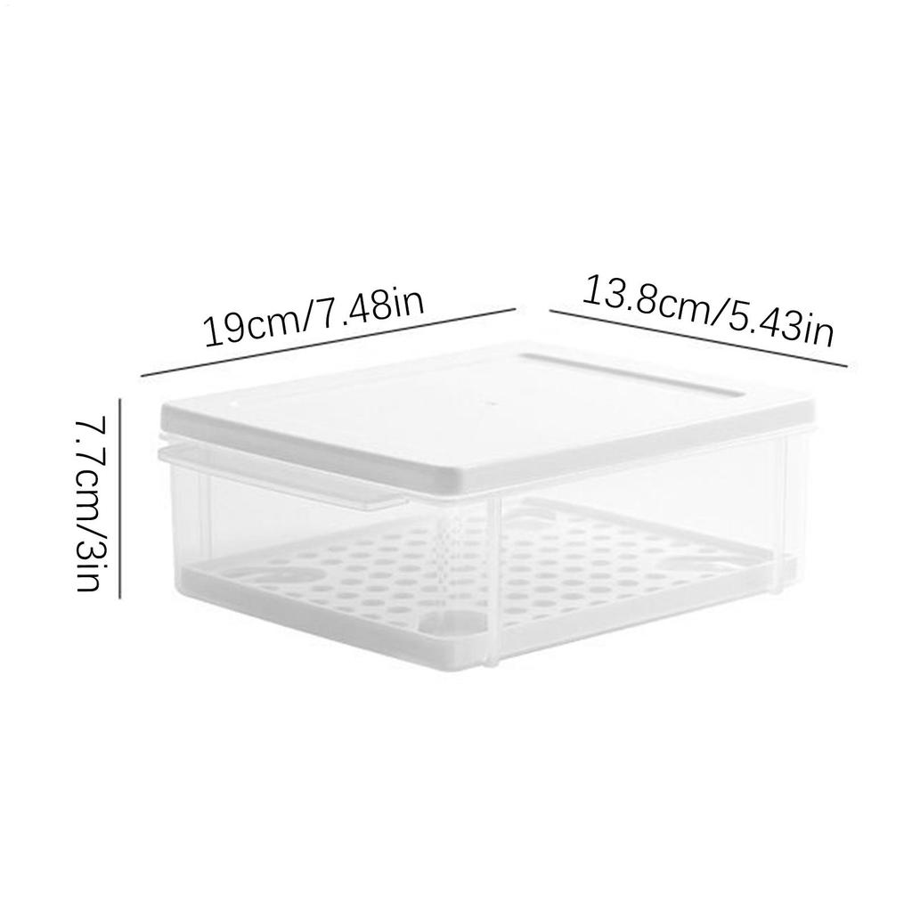 Plastic Bread Storage Box Airtight Food Storage Container Sandwich Bread Keeper with Lid Loaf Bread Container Kitchen Organizer