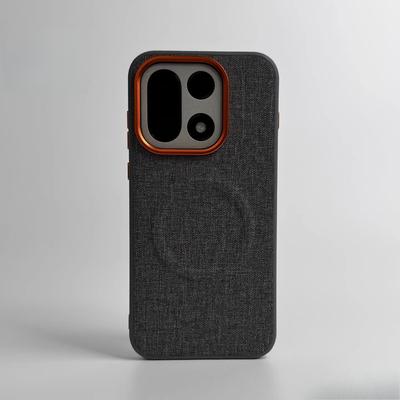 For OnePlus 15 Case Matte Hard Fashion Cloth Pattern Magnetic Anti Slip Protective Phone Back Cover For Oneplus 15 Shell Bumper