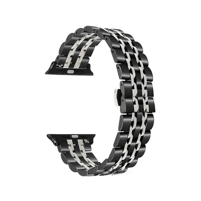 Hot Selling Watch Accessories Stainless Steel Chain Band Replacement Smart Watch Band for Apple Watch Series 8/9/10/11/Ultra/SE