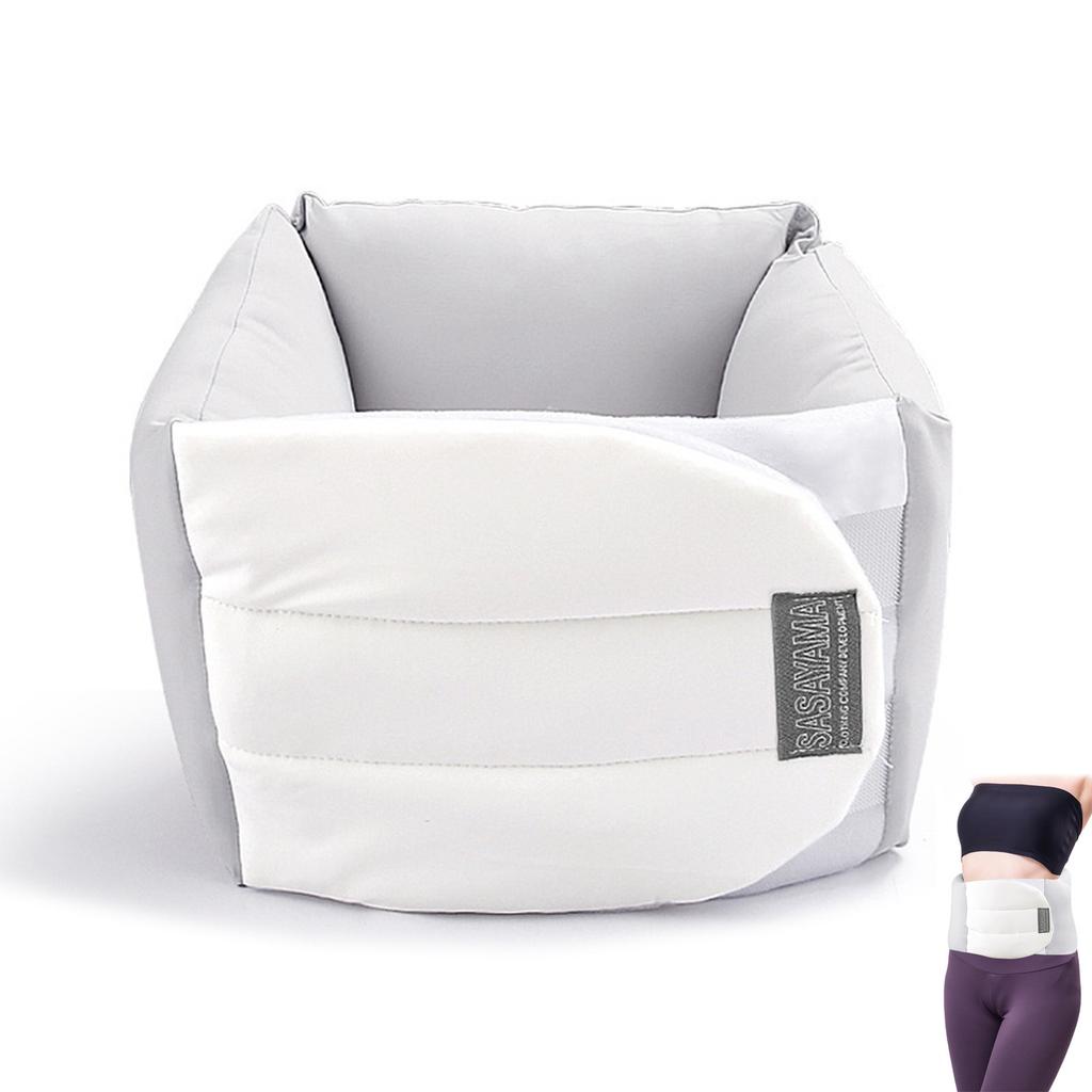 Waist Pillow Back Brace Support Belt Side Reclining Lumbar Support Belt Warming Brace for Back Lower Back Lumbar Pain Relief