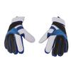 Soccer Gloves Breathable Anti Slip Wear Resistant Thickened Blue Goalkeeper Gloves for Kids