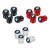 4Pcs Car Wheel Tire Valve Stem Caps Airtight Cover Sticker For BMW M E46 E90 E60 F30 F10 E39 E36 F20 G30 E30 F11 G20 E87 E92 E91 XR1