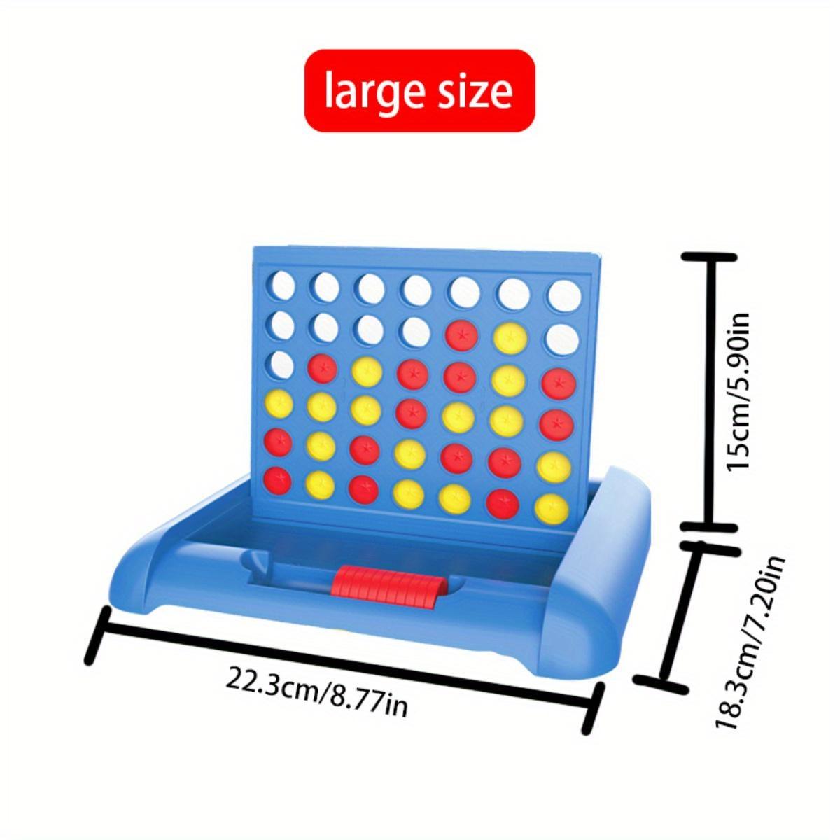 

Игра «4 в ряд» — в комплект входят 4 запасных диска, классическая настольная игра для детей, классические игры «четыре в ряд», семейные забавные игры для детей 3, 4, 5, 6, 7 лет large синий