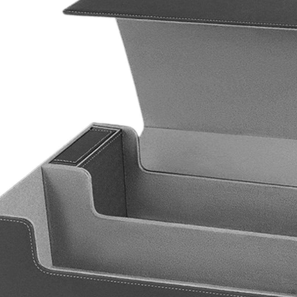 Card Deck Box Game Card, Storage Strong Can Holds 1650 Cards, PU Leather Gathering Toy Playing