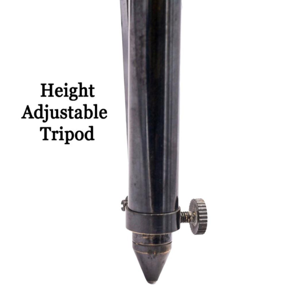 Mosazný dvouhlavňový dalekohled se stativovým stojanem – starožitný námořní pracovní dalekohled, délka 35 cm