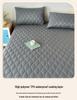 Waterproof Solid Color Fitted Mattress Protector Cover