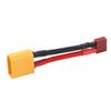 T Female To XT90 Male Cable Reliable Connection Short Circuit Protection 12AWG T Plug Connector for RC Car Ship Model