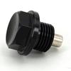 Free Shipping Universal M8 M10 M12 M14 M16 M18*1.25 / 1.5 Magnetic Oil Drain Plug Oil Drain Sump Nut (A lot of Sizes available) Fuel System Fittings7