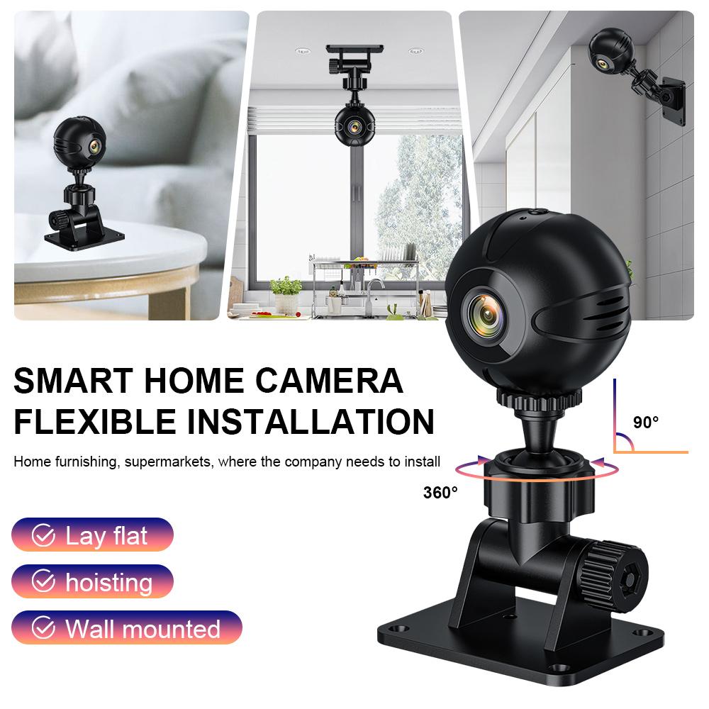 WiFi Wireless IP Camera Mobile Monitor HD Night Vision Baby Remote Monitor Camera Security Infrared Bicycle Recorder