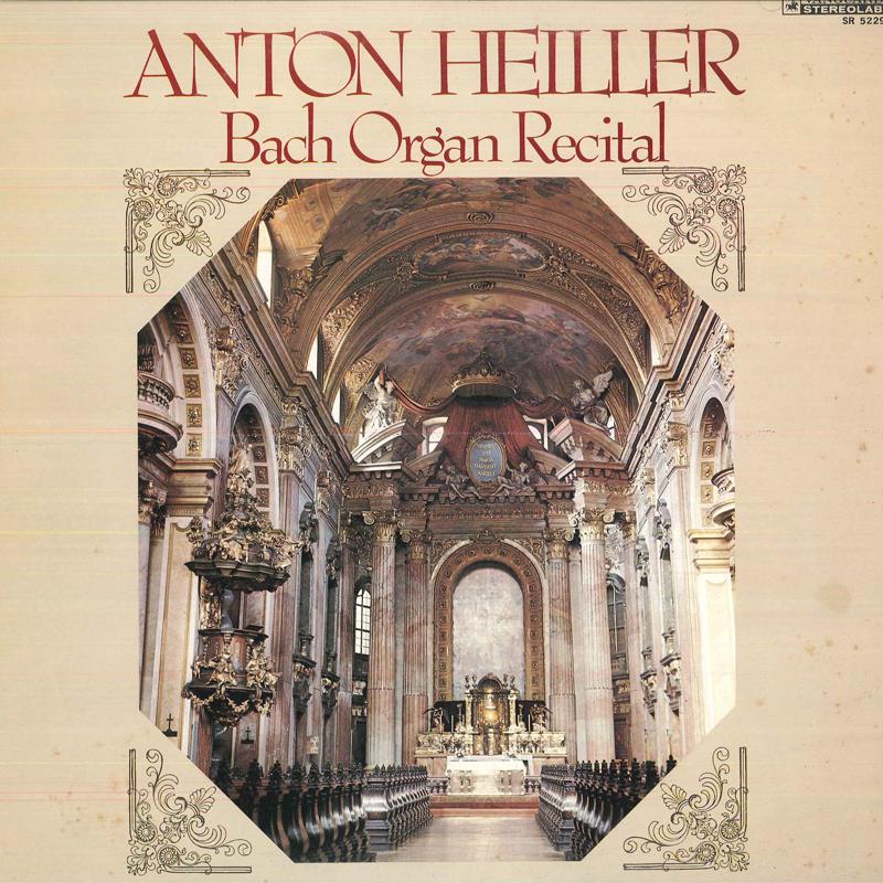 

LP Record ANTON HEILLER - Bach Organ RECITAL SR5229 VANGUARD 1972 Japan Classical Used