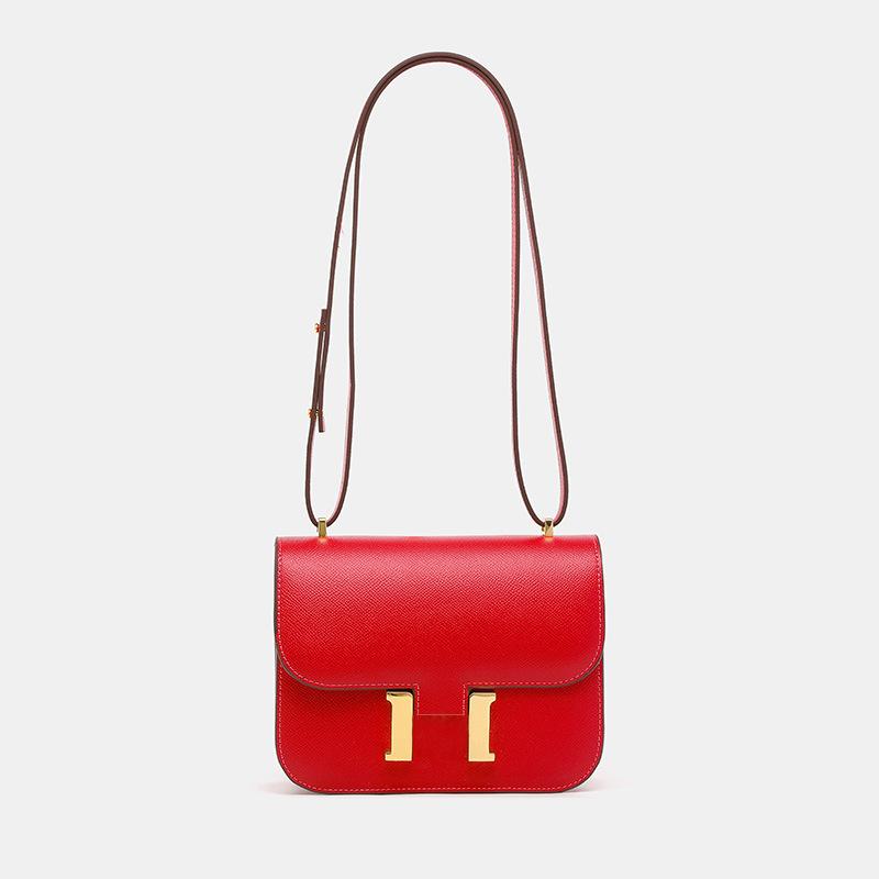 Classic Fashion ag Niche ag Fashion Casual Premium Palm Paern Shoulder Crossody Handag ag 19 красный 4900₽