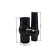 Pvc Pipe Ball Valve 20/25/32/40/50Mm Garden Irrigation Agriculture Water Supply Aquarium Water Pipe Connector Fittings