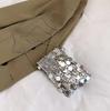 Korean Fashion Sequined Shoulder Bag Girls Phone Purse Crossbody Bag Wedding Handbags Mini Chain Glitter Evening Crossbody Bag