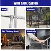 Pipe Fitting Connector, Fit 1 Inch(25mm) OD Pipe Stainless Steel Structural Pipe Connector Chain Link Fence Clamp